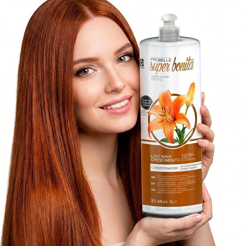 SHAMPOO LISO MAIS CRESCIMENTO PROBELLE 1000ML-2
