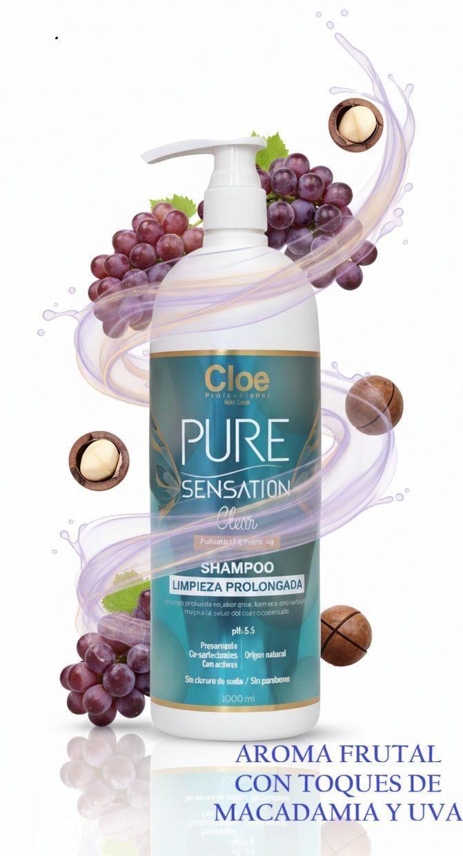 Shampoo Pure Sensation Clear Cloe 1000ML-2