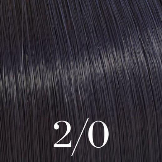 Tinte para cabello Wella Color Touch 2/0 Negro 60ml + Oxidante-3