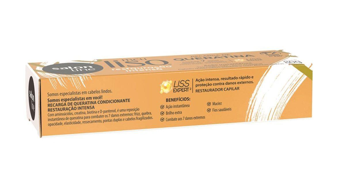 RECARGA DE QUERATINA RESTAURACION INTENSA MEU LISO 80GR SALON LINE-2