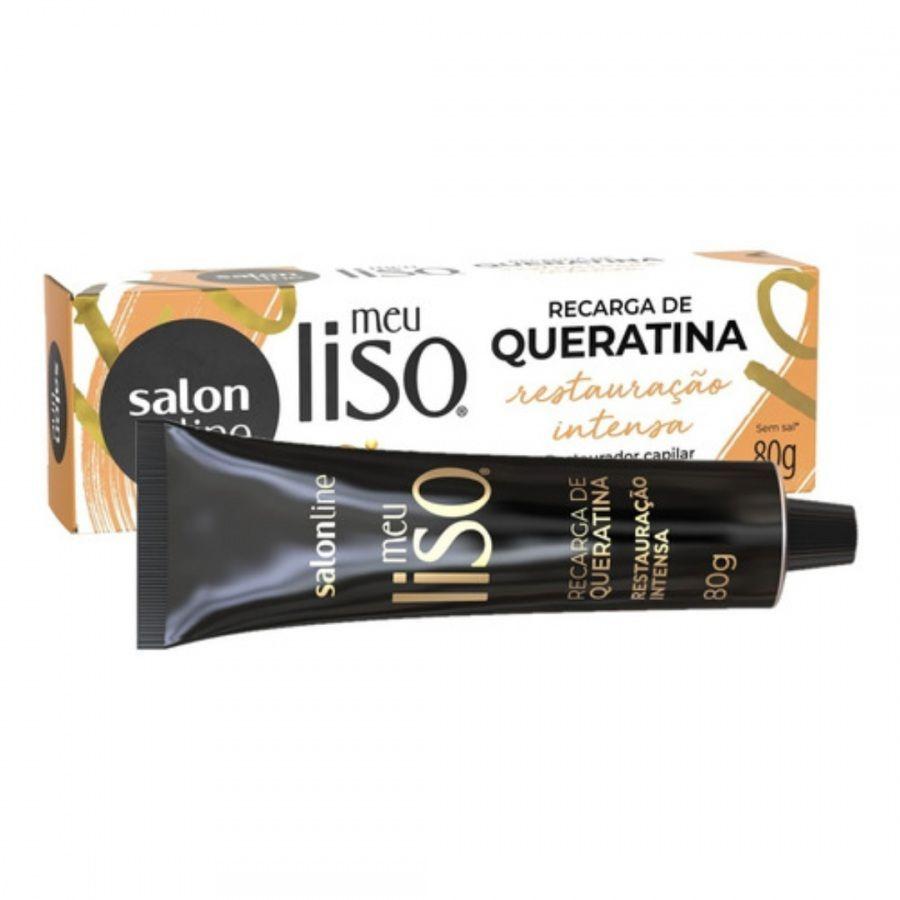RECARGA DE QUERATINA RESTAURACION INTENSA MEU LISO 80GR SALON LINE-3