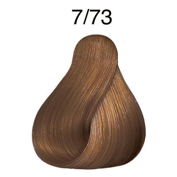 Tinte para Cabello Wella Color Perfect 7/73 Rubio Mediano Marron Dorado 60ml-3