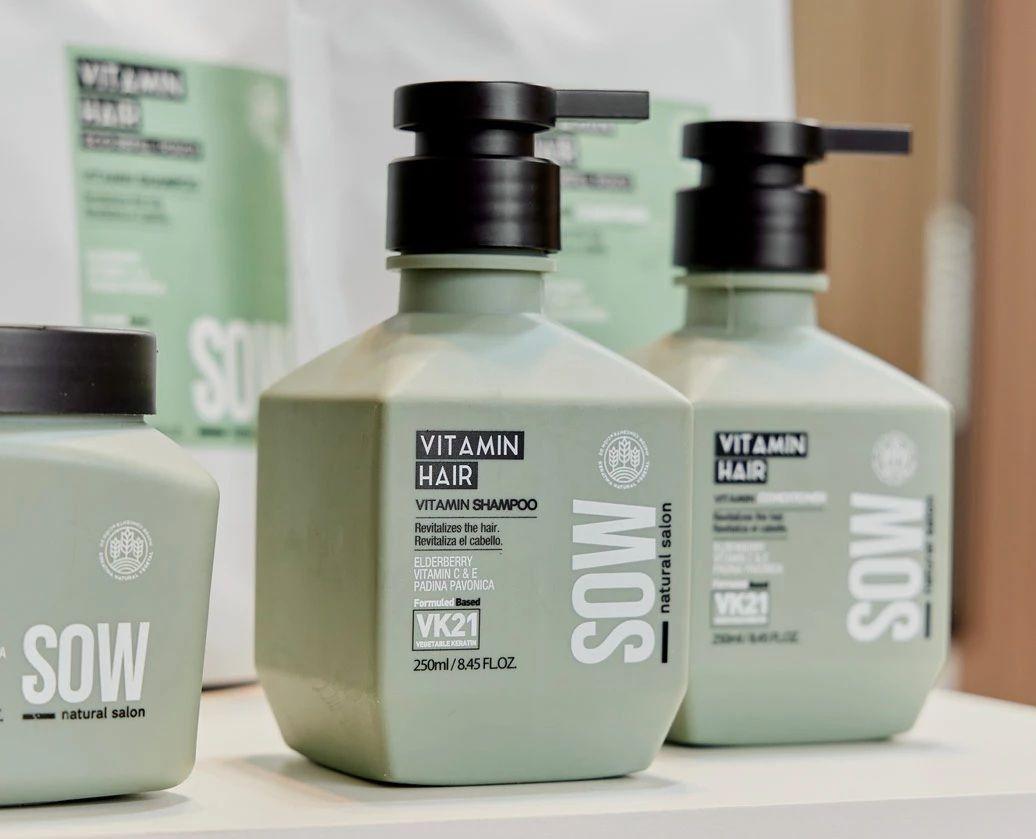 Sow Vitamin Hair Shampoo Vk21 Nutritivo Cabello Seco-dañado 250ml-2