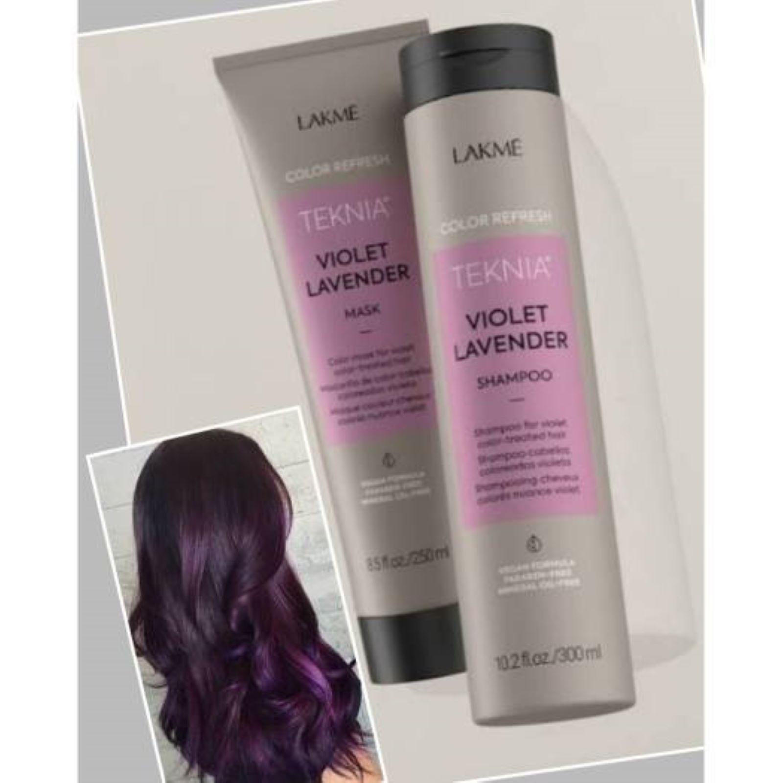 Shampoo Lakme Teknia Color Refresh Violet Lavender 300ml-2