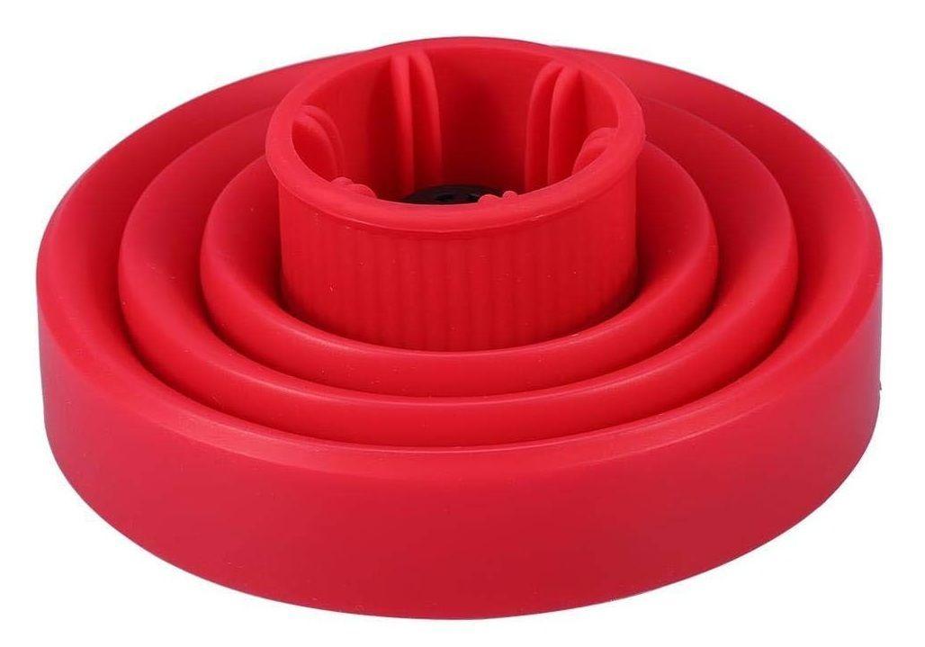 Difusor Para Secador De Cabello De Silicona Plegable Rojo-2