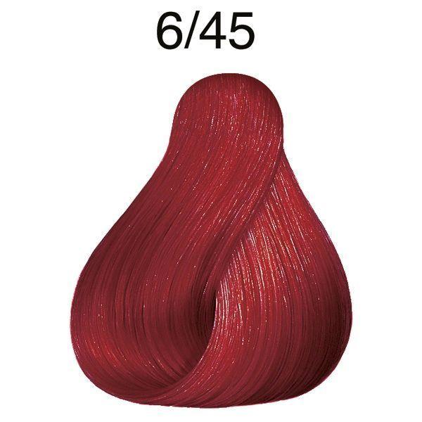 Tinte para Cabello Wella Color Perfect 6/45 Rubio Oscuro Rojo Caoba 60ml +Oxidante-1