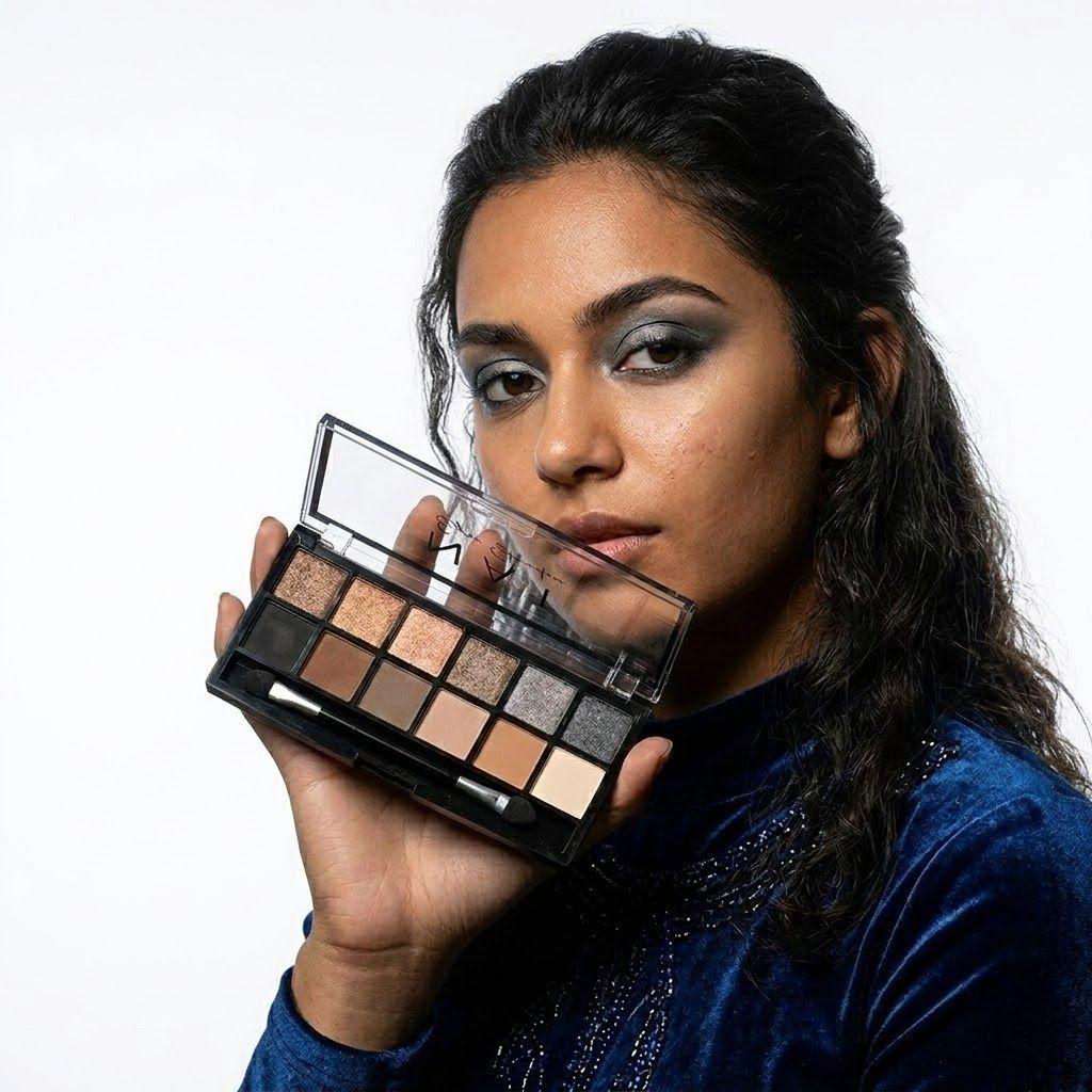Paleta de Sombras Nat Nude 12 Tonos 12 g-3