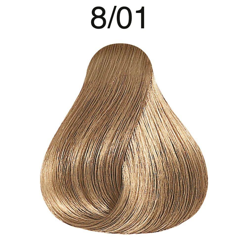 Tinte para Cabello Wella Color Perfect 8/01 Rubio Claro Natural Ceniza 60ml-2