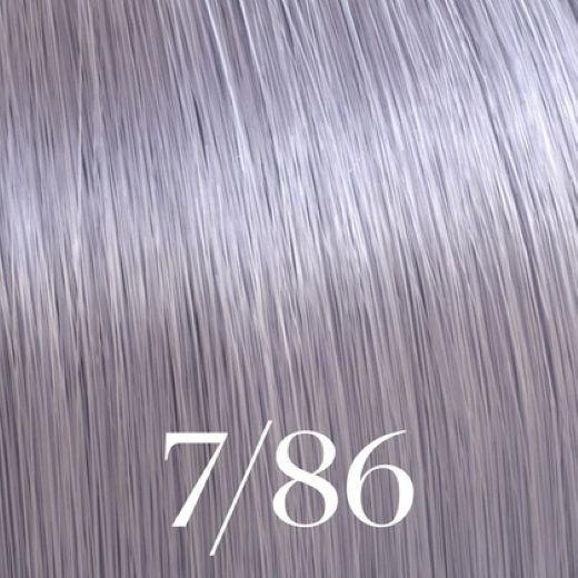Tinte para cabello Wella Color Touch 7/86 Rubio Mediano Perla Violeta 60ml-2