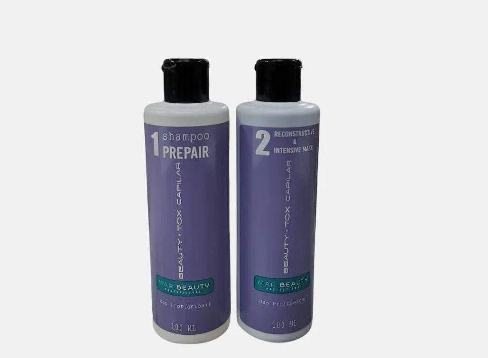 Kit Tratamiento Reconstructor Beauty-Tox 100ml C/U 2 Pasos Marbeauty-1