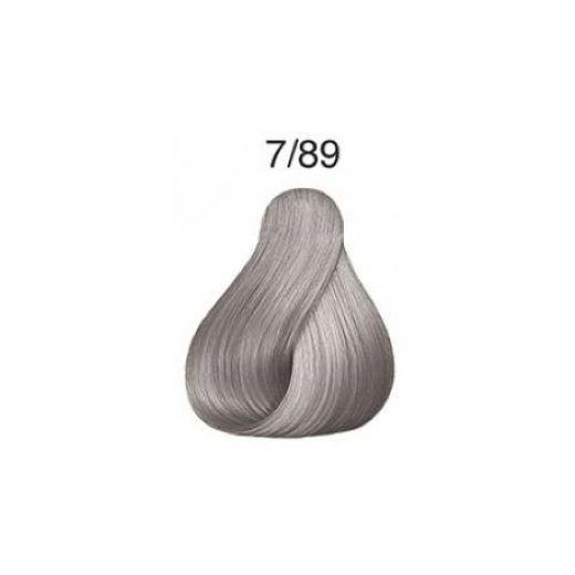 Tinte para cabello Wella Color Touch 7/89 Rubio Mediano Perla Cendre 60ml-3