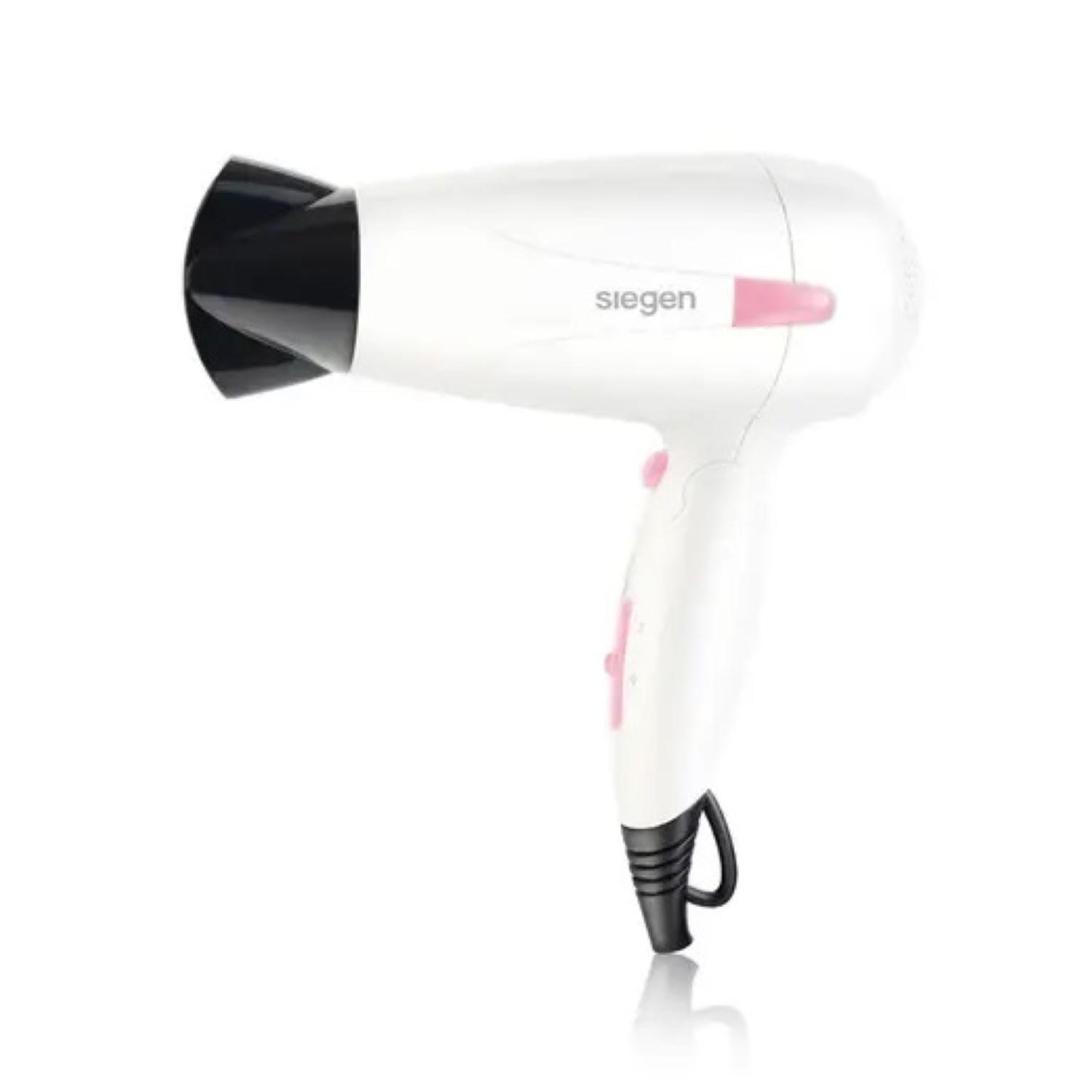 Secador de Pelo Siegen Specialist Lets go Travel Blanco SG3012C48 1700Watts-0