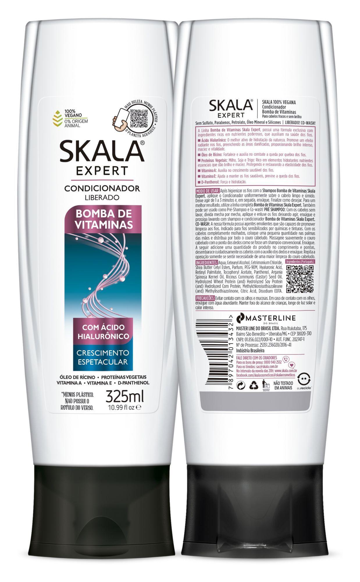 KIT SHAMPOO Y ACOND BOMBA DE VITAMINAS SKALA EXPERT 650ML-4