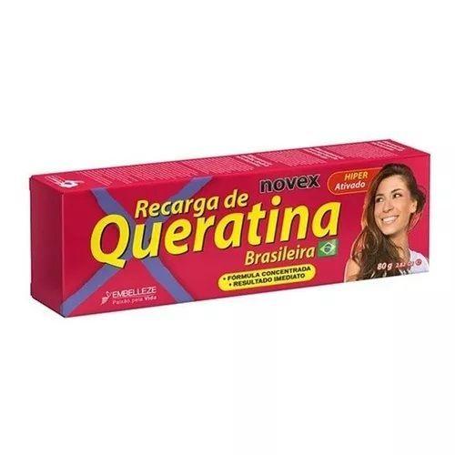 Tratamiento Recarga De Keratina Brasileña 80gr-1