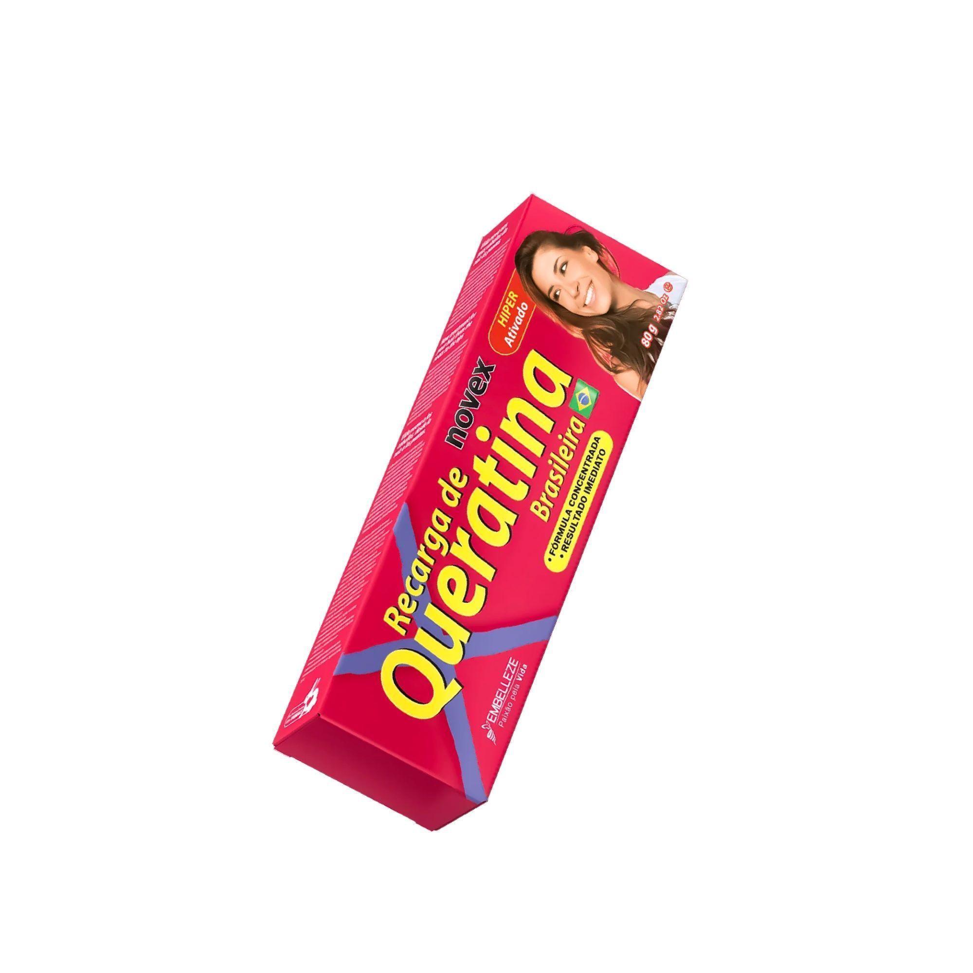 Tratamiento Recarga De Keratina Brasileña 80gr-2