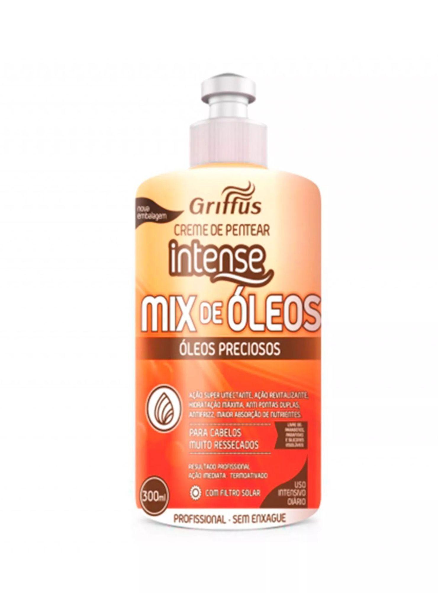 CREMA PARA PEINAR MIX DE OLEOS 300ML GRIFFUS-2