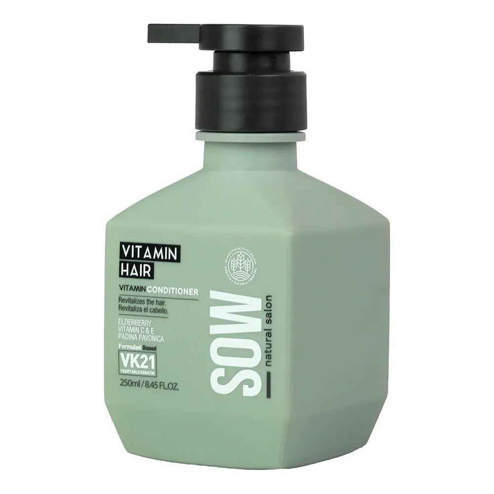 Sow Vitamin Hair Acondicionador Vk21 Nutritivo Cabello Seco 250ml-2