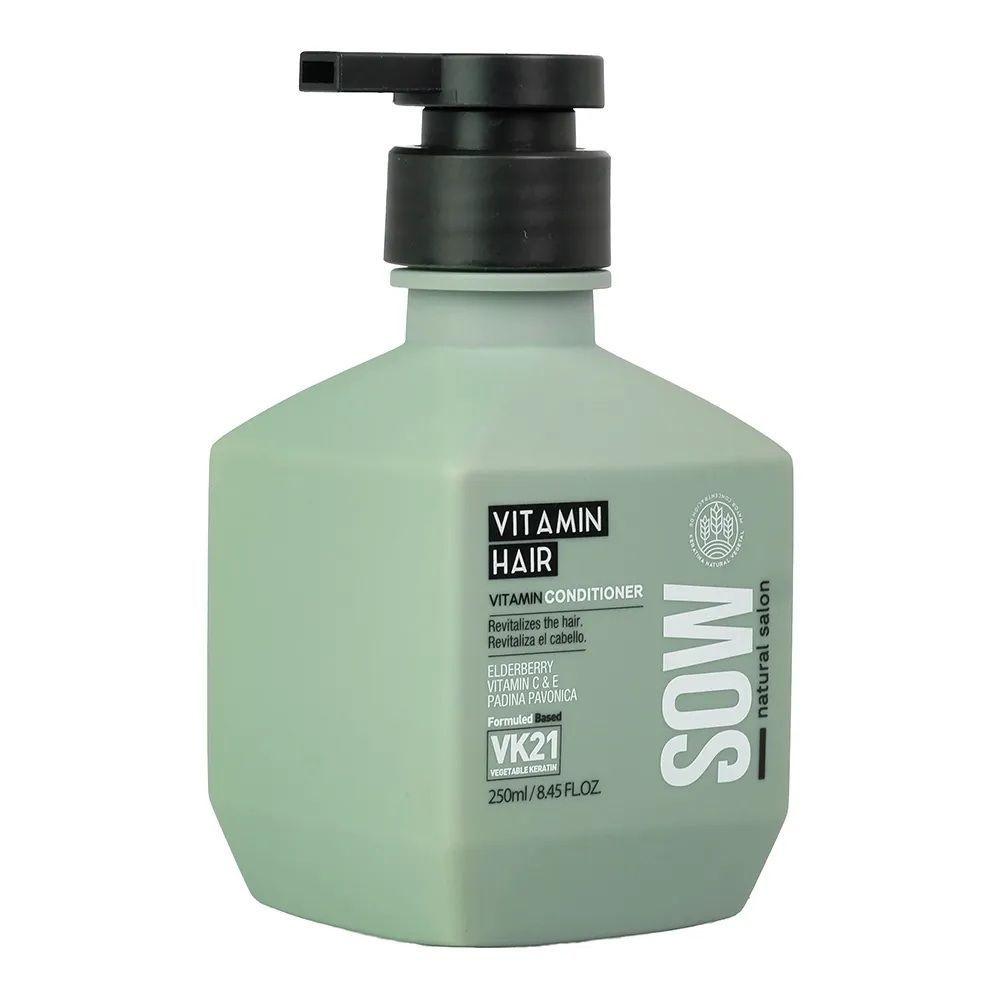Sow Vitamin Hair Acondicionador Vk21 Nutritivo Cabello Seco 250ml-4