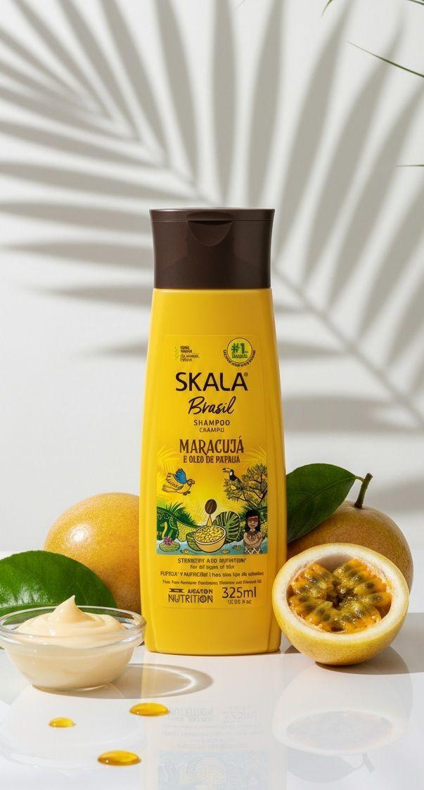 SHAMPOO SIN SAL DE MARACUYA SKALA BRASIL 325ML-2