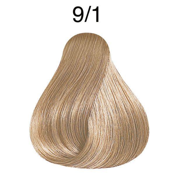 Tinte para Cabello Wella Color Perfect 9/1 Rubio Extra Claro Ceniza 60ml-2