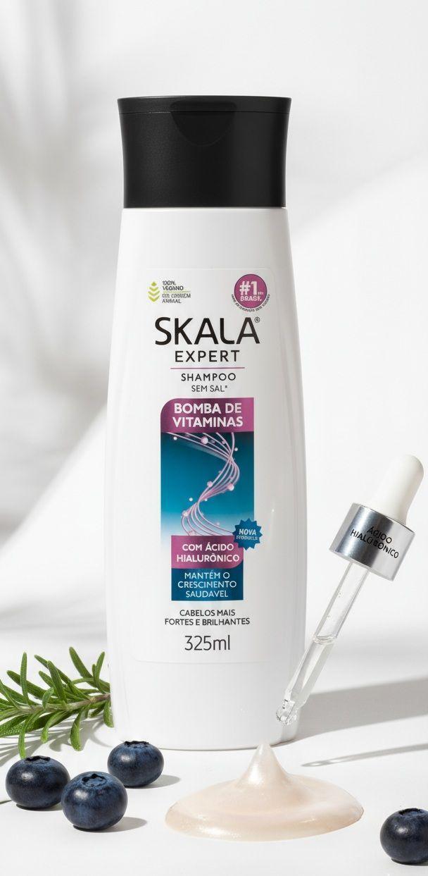SHAMPOO SIN SAL BOMBA DE VITAMINAS SKALA 325ML-2