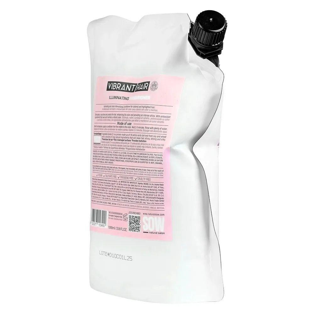 Acondicionador Sow Recargable Vibrant Hair Illuminating Vk21 1000ml-4
