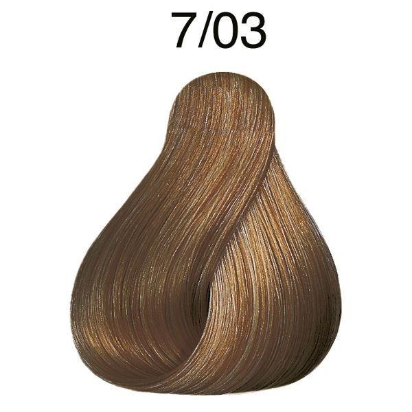 Tinte para Cabello Wella Color Perfect 7/03 Rubio Mediano Natural Dorado 60ml-2