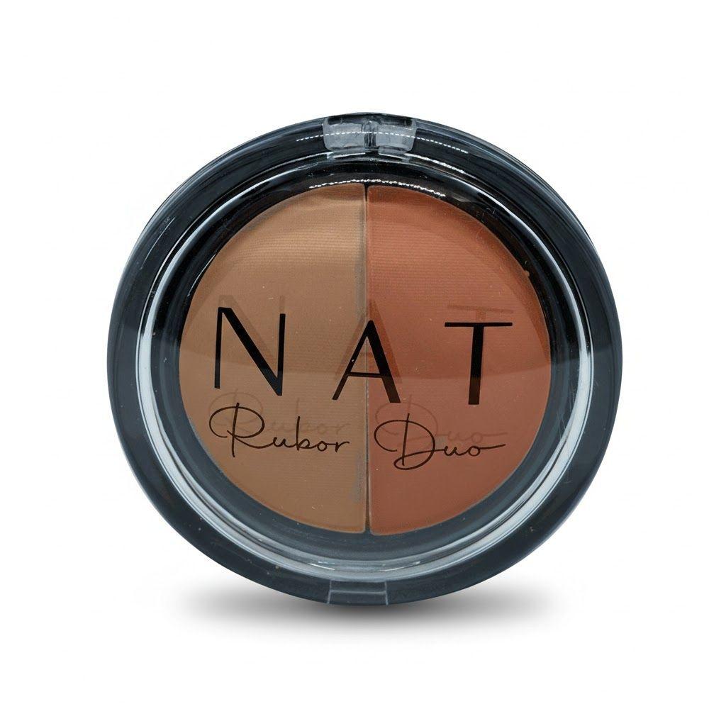 Rubor Duo Nat Tono Rose 5 g – Acabado Natural-2