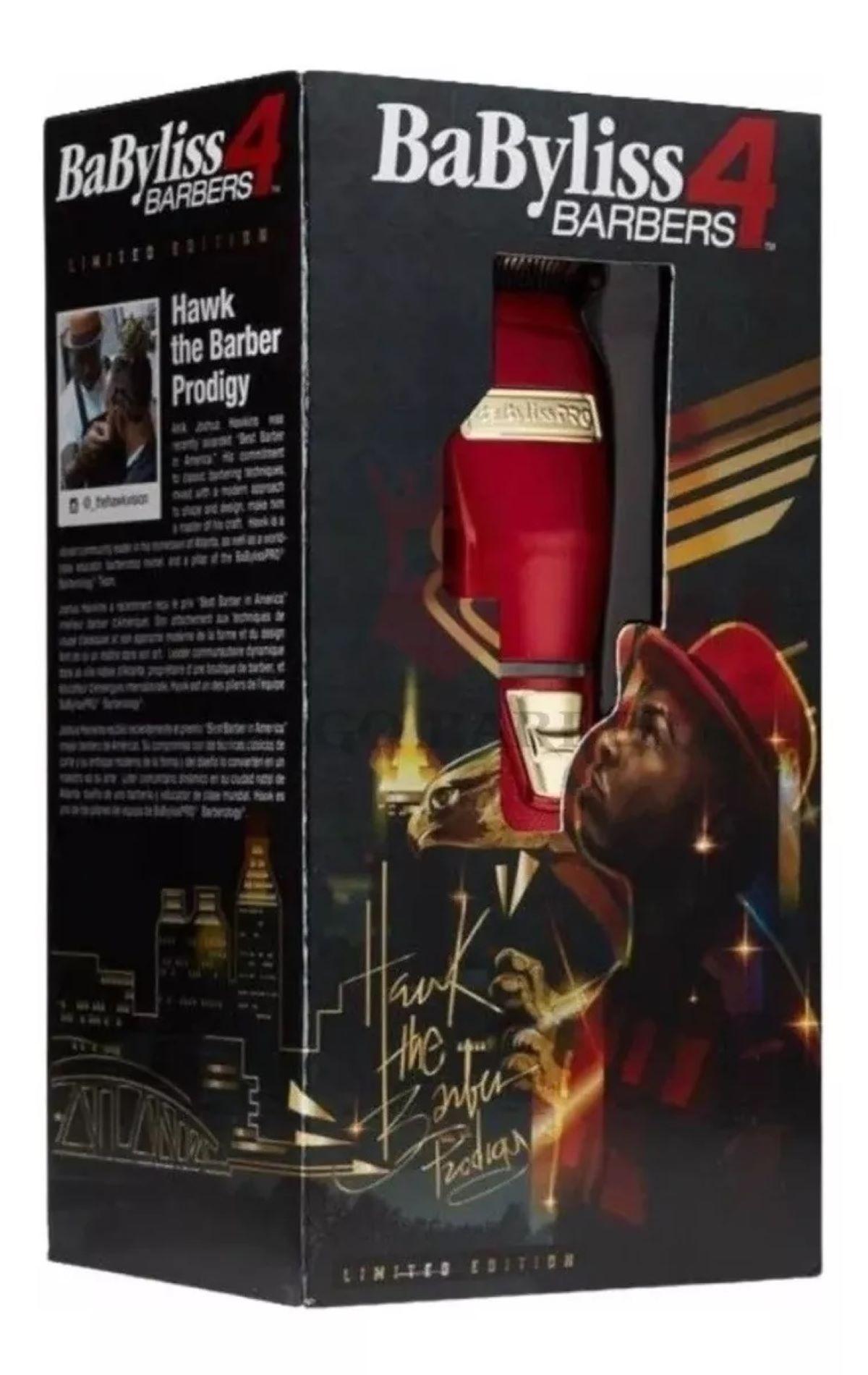 Máquina Cortadora Clipper Babylisspro B870 Roja-2