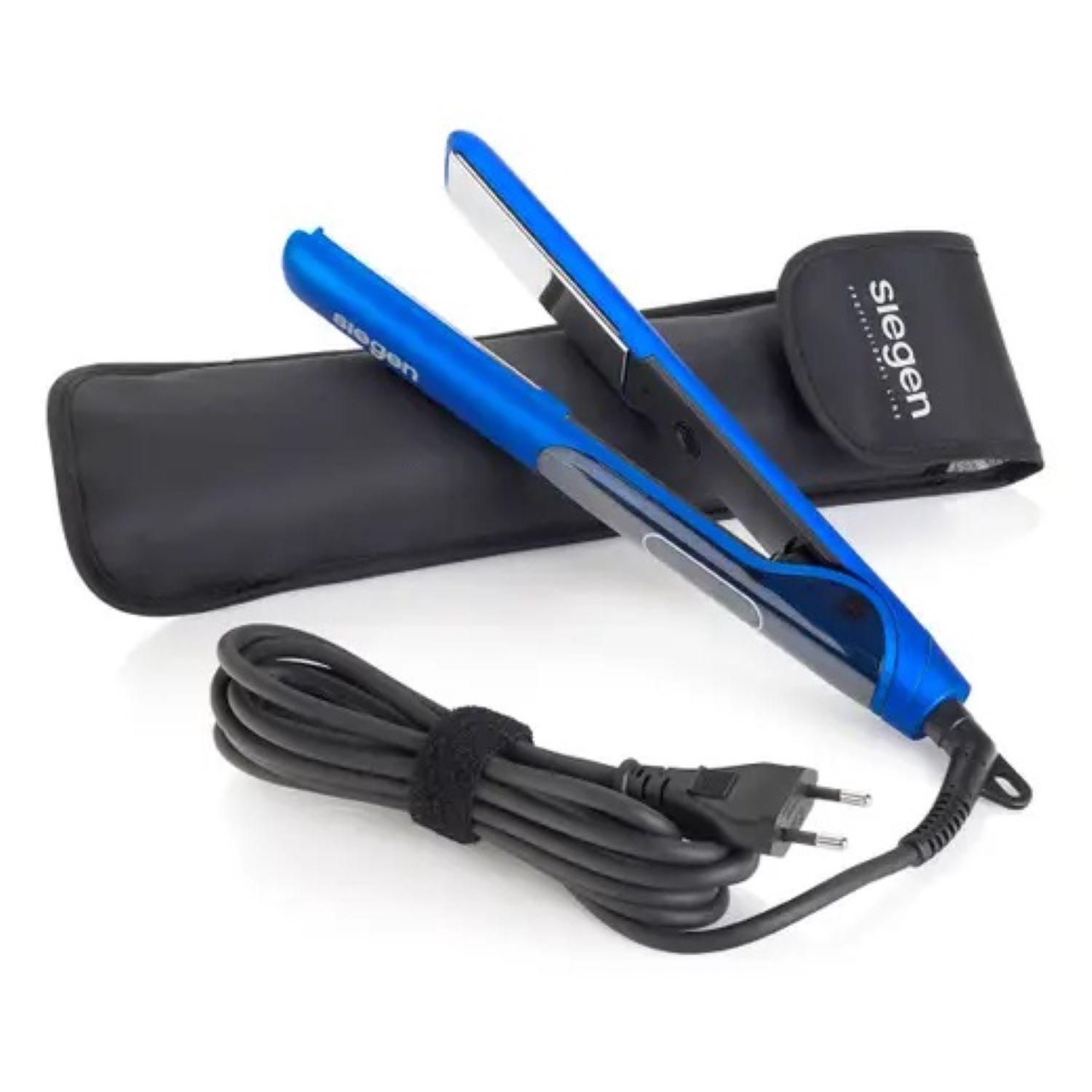 Plancha de Cabello Siegen 2en1 Alisa y Ondula Placas Flotantes con Titanio Sensor Touch SG4720-4