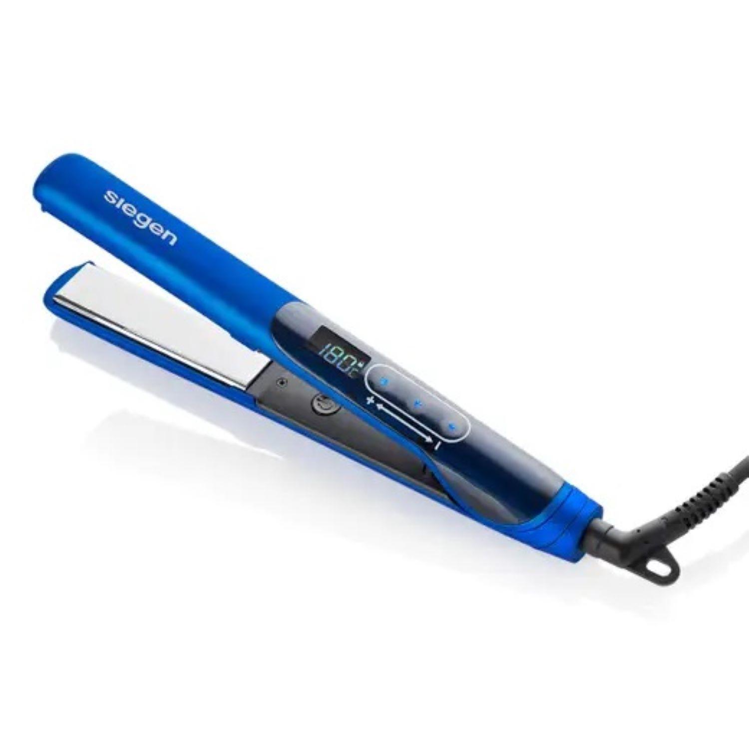 Plancha de Cabello Siegen 2en1 Alisa y Ondula Placas Flotantes con Titanio Sensor Touch SG4720-6