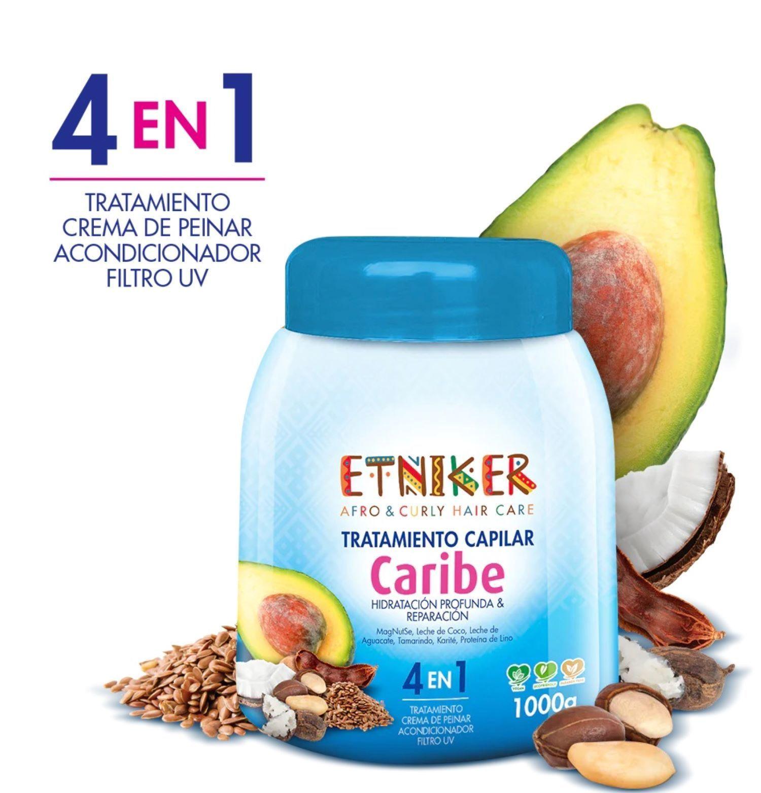 Tratamiento Capilar 4en1 Caribe hidra Prof Y Repara-2