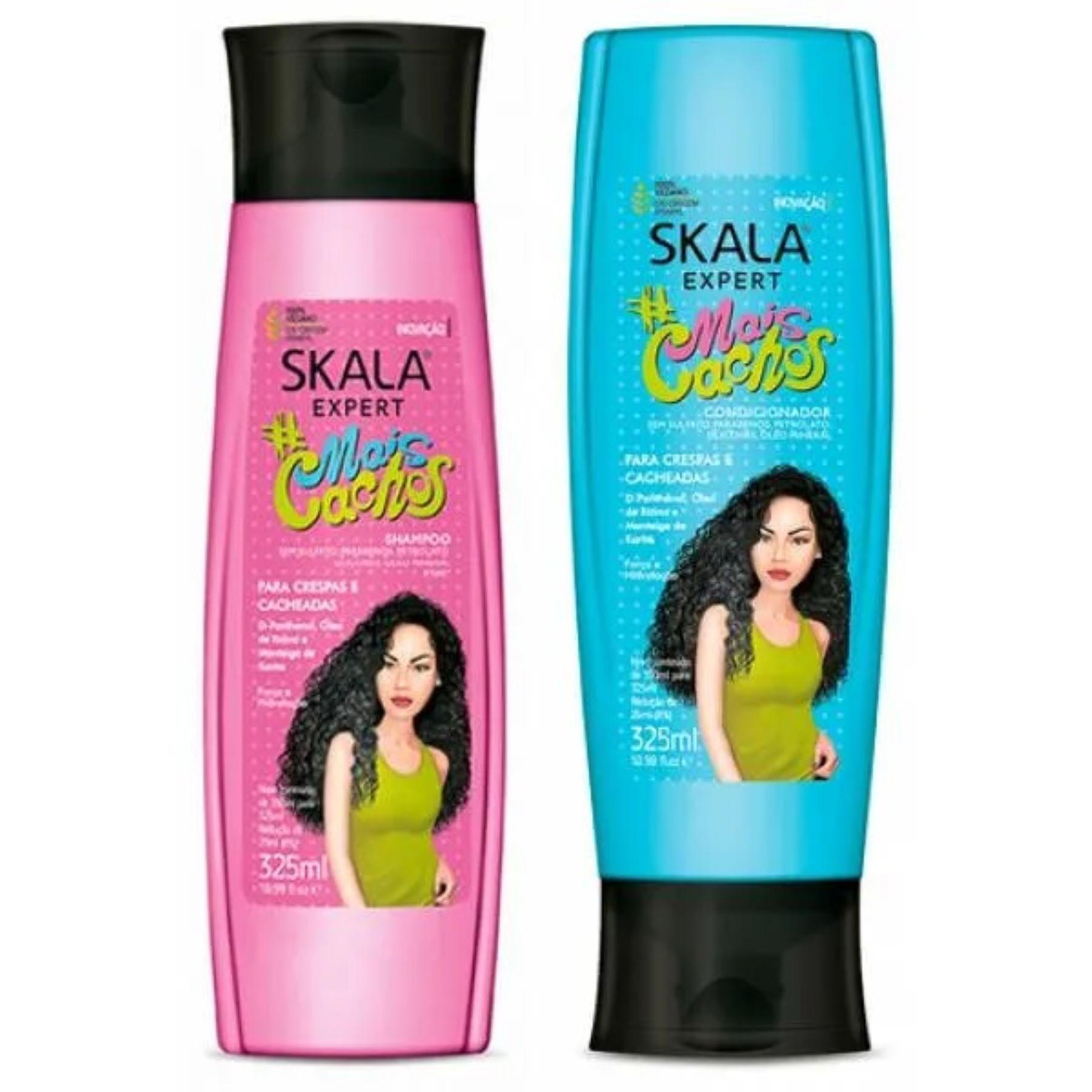 KIT SHAMPOO Y ACOND RIZOS PERFECTOS MAIS CACHOS SKALA EXPERT 650ML-2