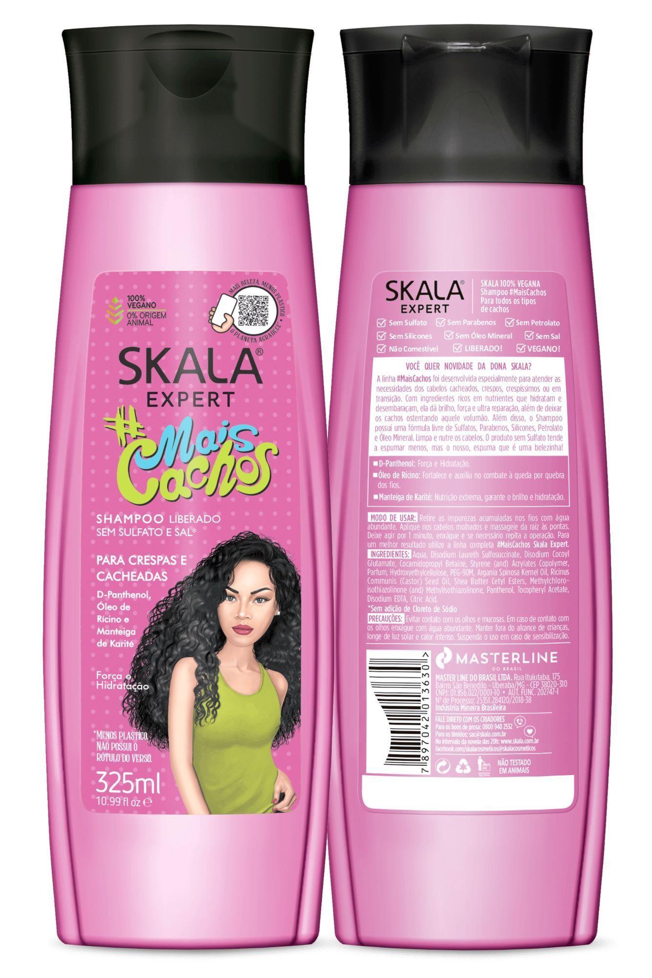 KIT SHAMPOO Y ACOND RIZOS PERFECTOS MAIS CACHOS SKALA EXPERT 650ML-3