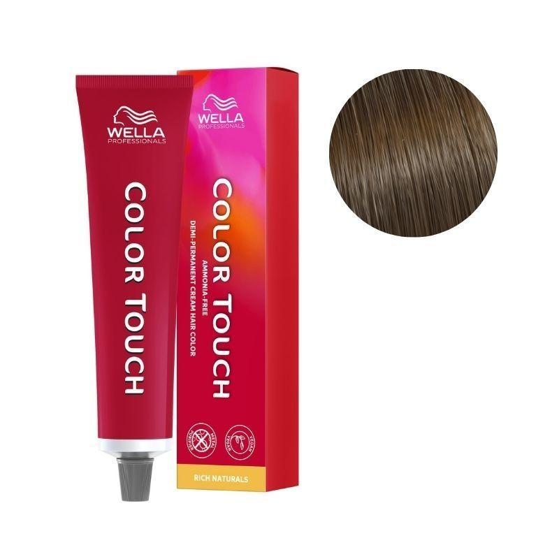 Tinte para cabello Wella Color Touch 6/3 Rubio Oscuro Dorado 60ml-2
