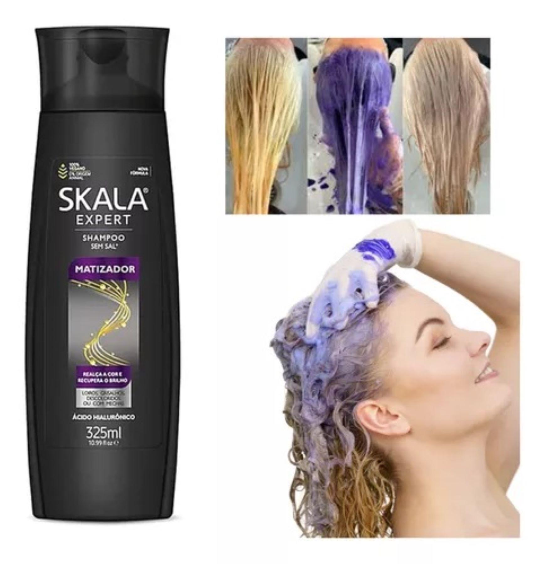 SHAMPOO MATIZADOR CON ACIDO HIALURONICO SKALA EXPERT 325 ML-2