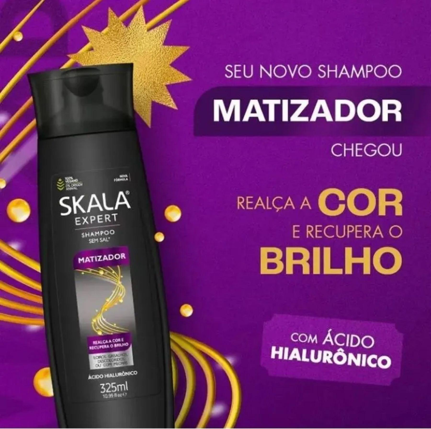 SHAMPOO MATIZADOR CON ACIDO HIALURONICO SKALA EXPERT 325 ML-4