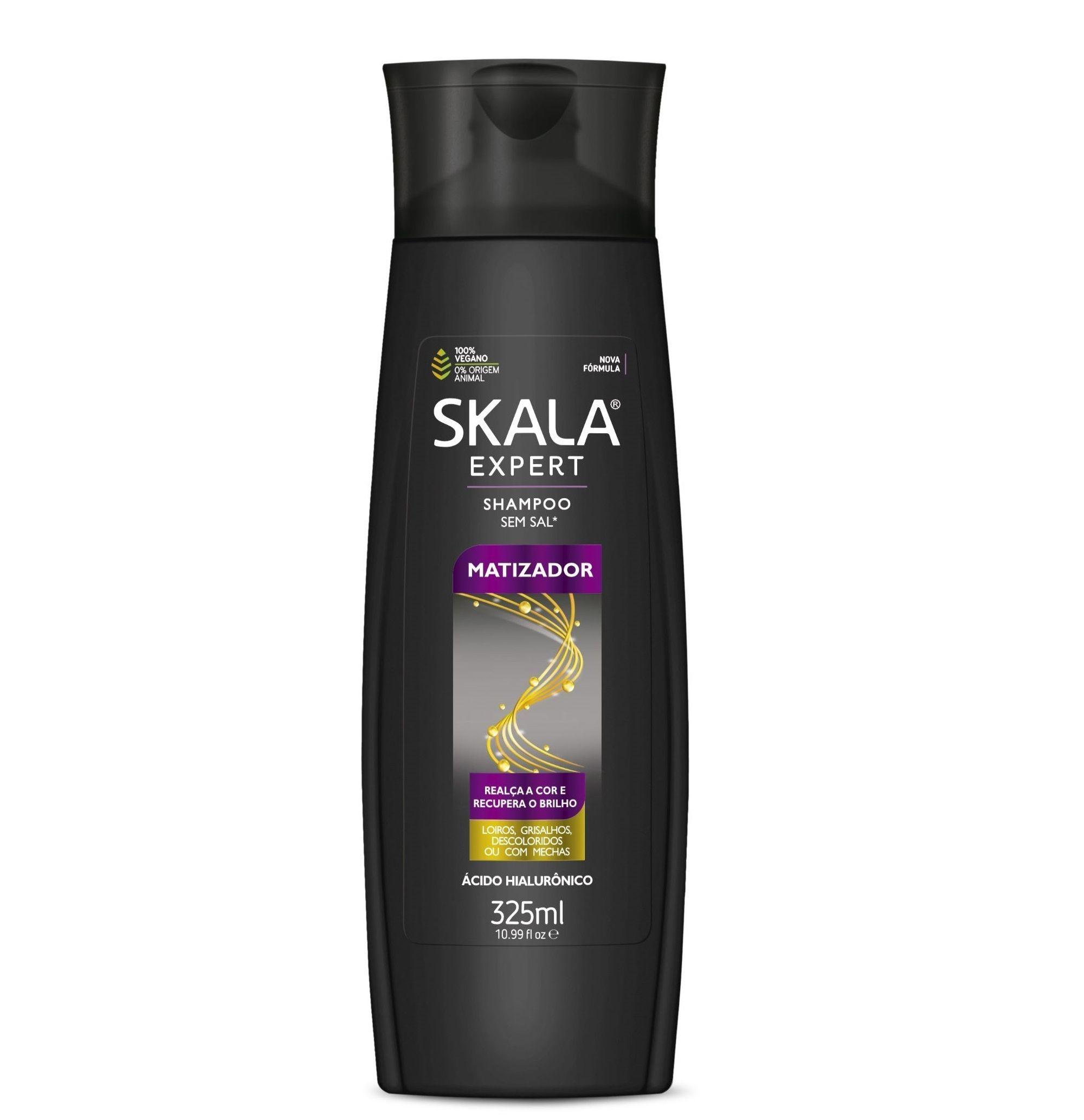 SHAMPOO MATIZADOR CON ACIDO HIALURONICO SKALA EXPERT 325 ML-0