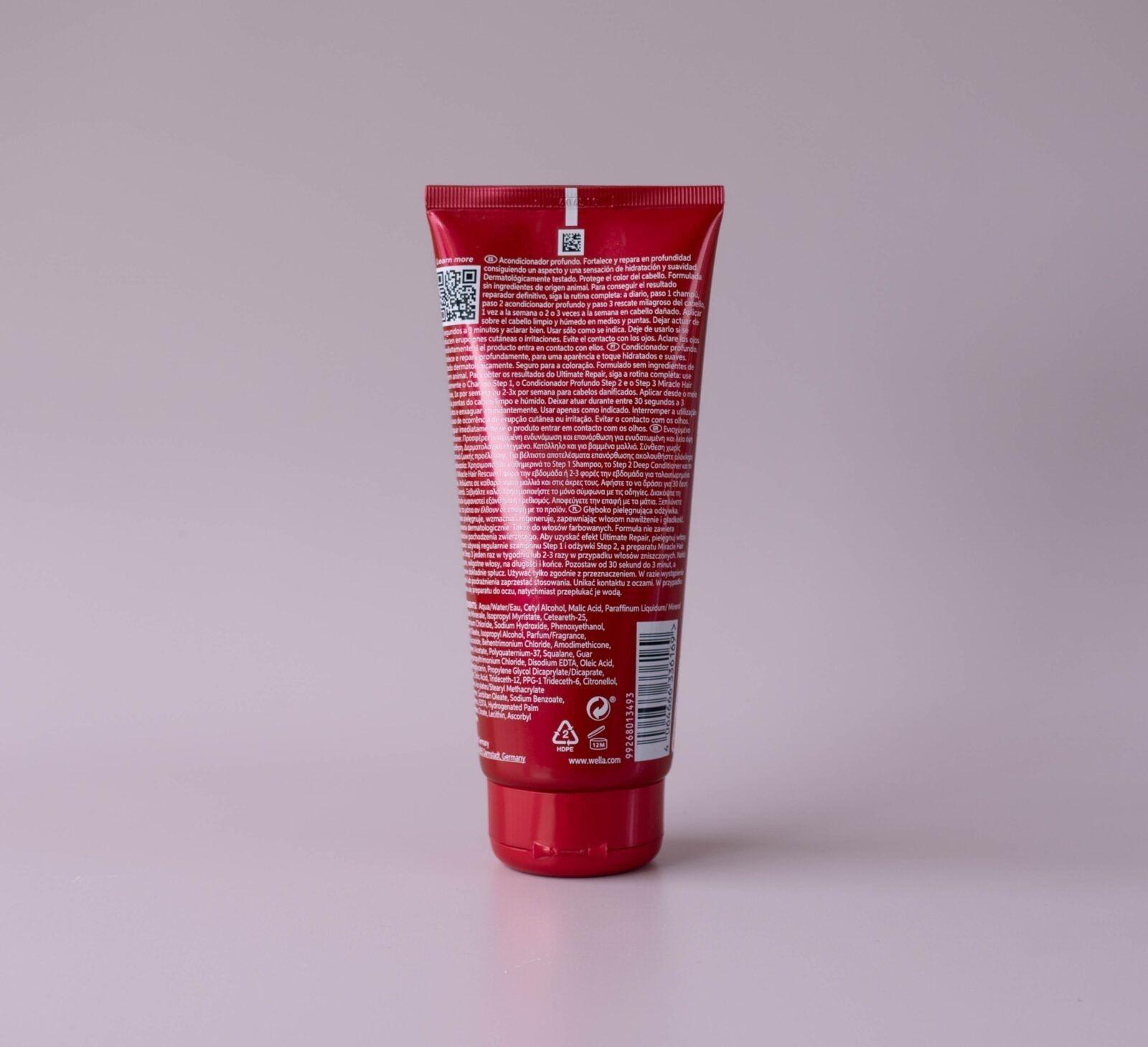 Acondicionador Wella Ultimate Repair 200ml Paso 2-5