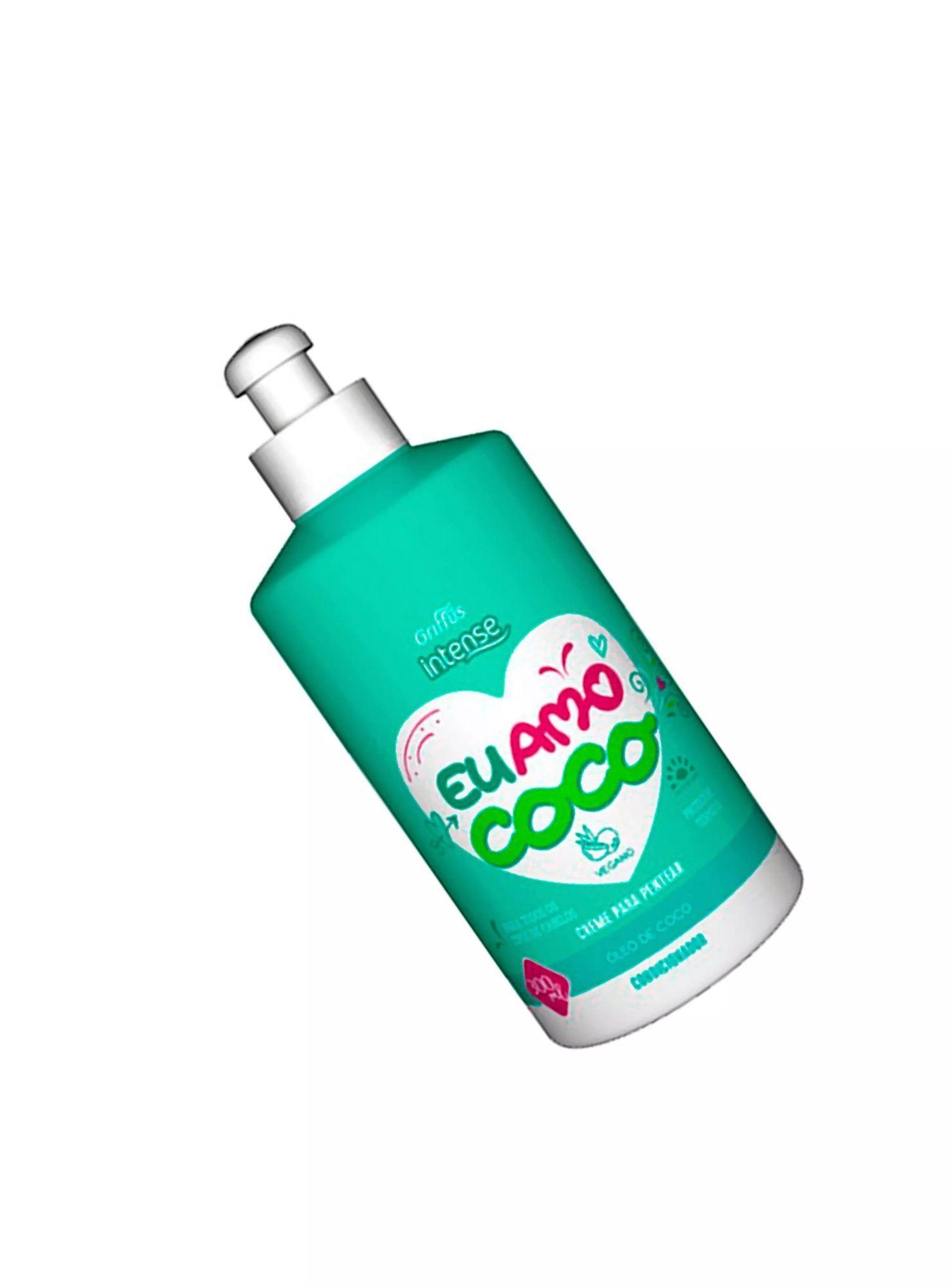 CREMA PARA PEINAR EU AMO COCO 300ML GRIFFUS-2
