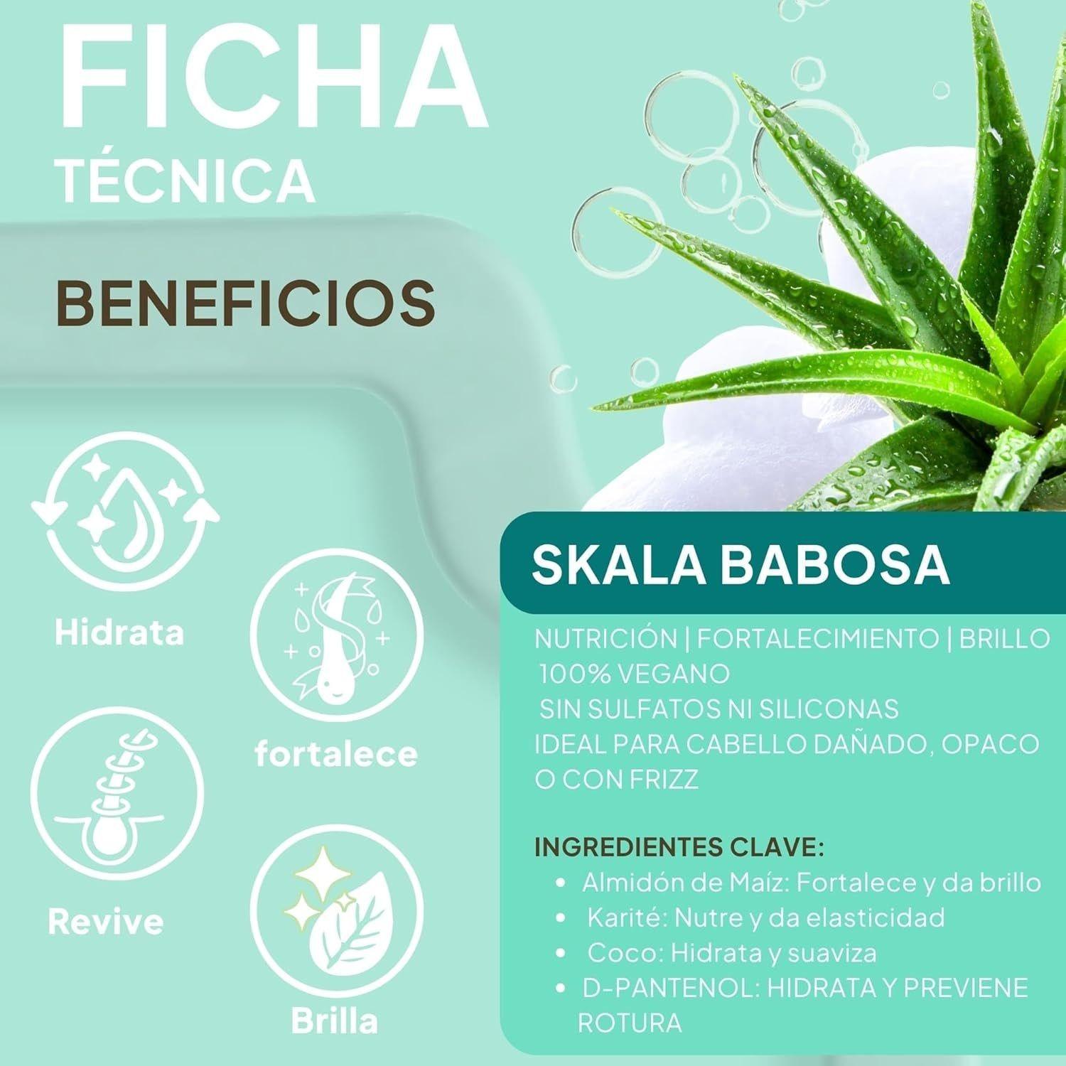 SHAMPOO SIN SAL BABOSA SKALA EXPERT 325ML-3