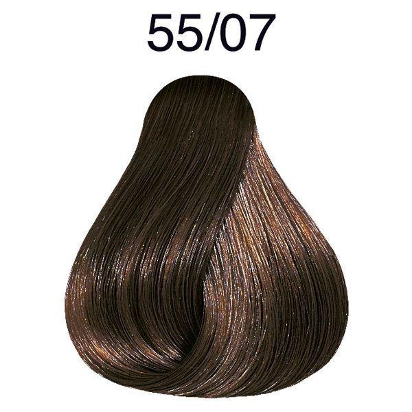Tinte para cabello Wella Color Touch 55/07 Castaño Claro Intenso Natural Marron 62ml-3