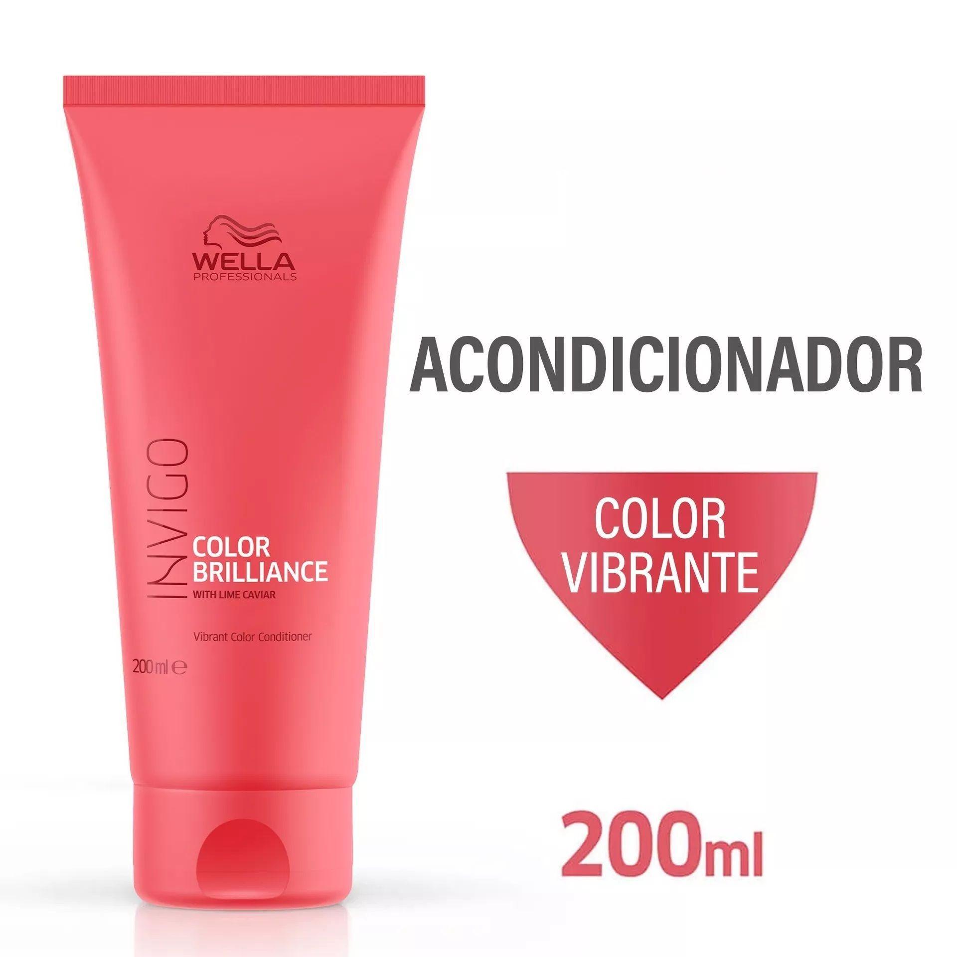 Acondicionador Wella Invigo Color Brillance 200ml-3