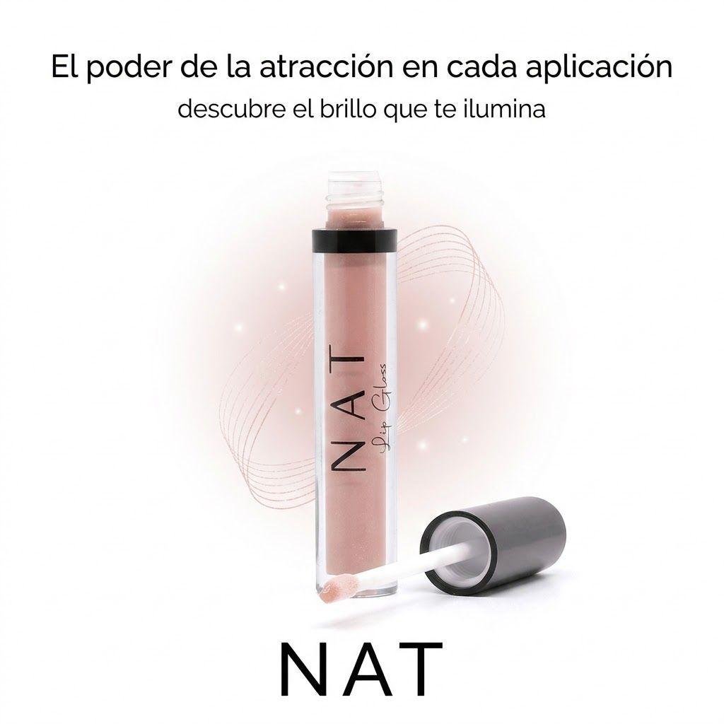 Labial Líquido Gloss Nat Shining Sensual 3,8 ml – Brillo Intenso-2