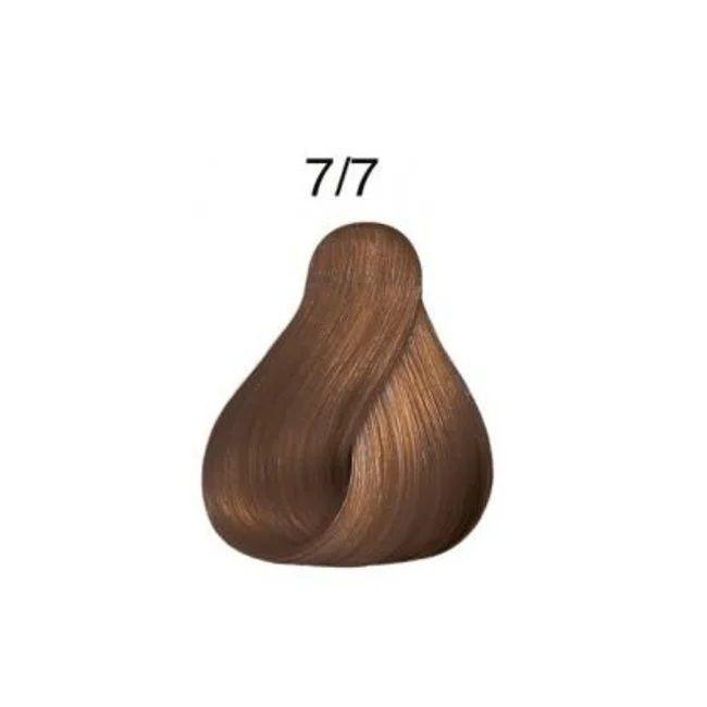 Tinte para cabello Wella Color Touch 7/7 Rubio Mediano Marron 60ml + Oxidante-1