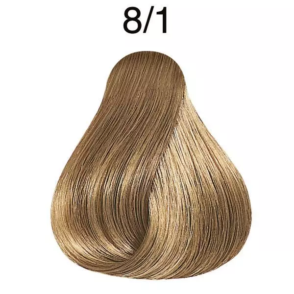Tinte para Cabello Wella Color Perfect 8/1 Rubio Claro Ceniza 60ml-2