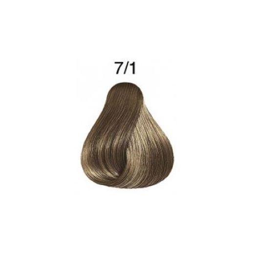 Tinte para cabello Wella Color Touch 7/1 Rubio Mediano Ceniza 60ml-3