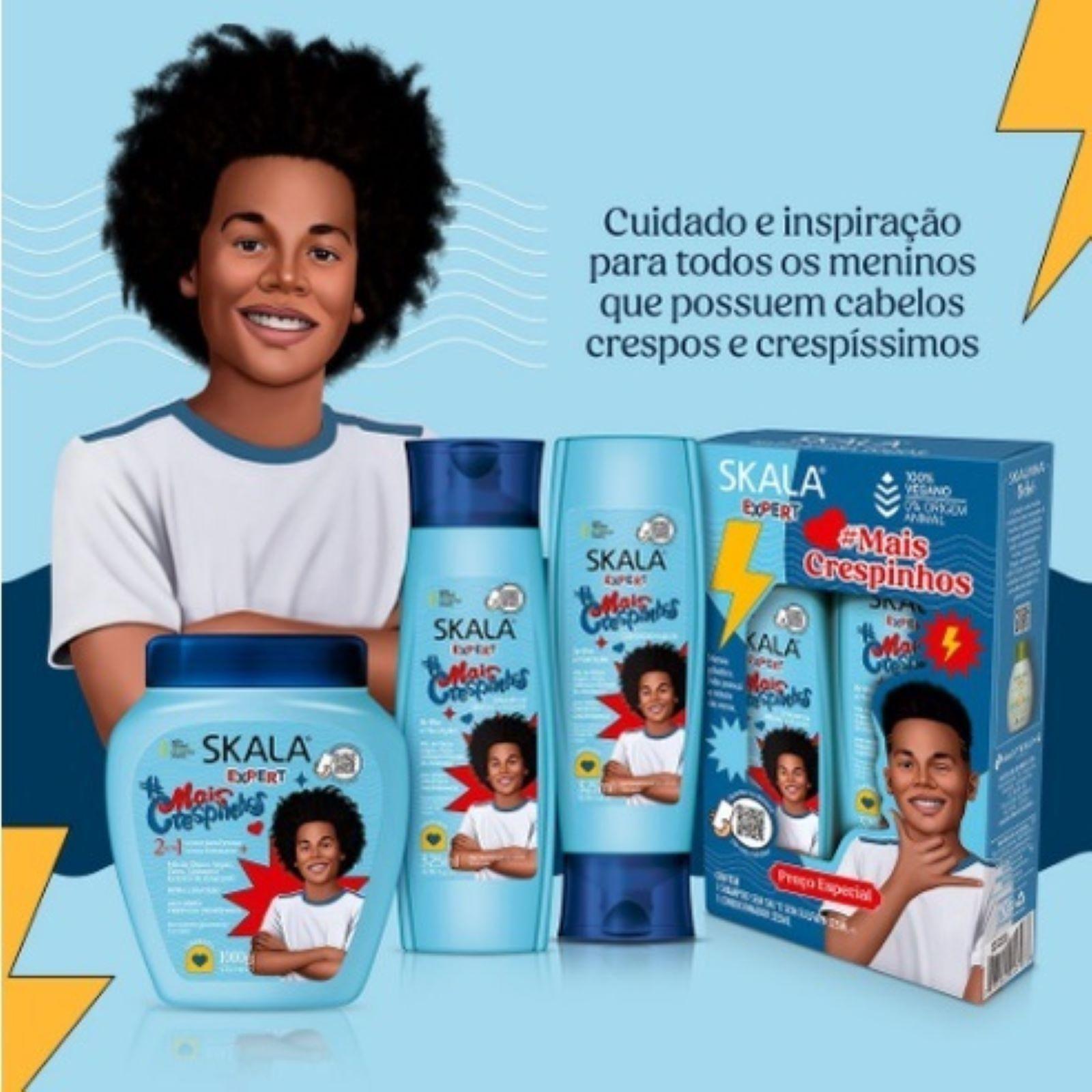MÁSCARA MAIS CRESPINHOS KIDS HOMBRE 1000 G SKALA-3