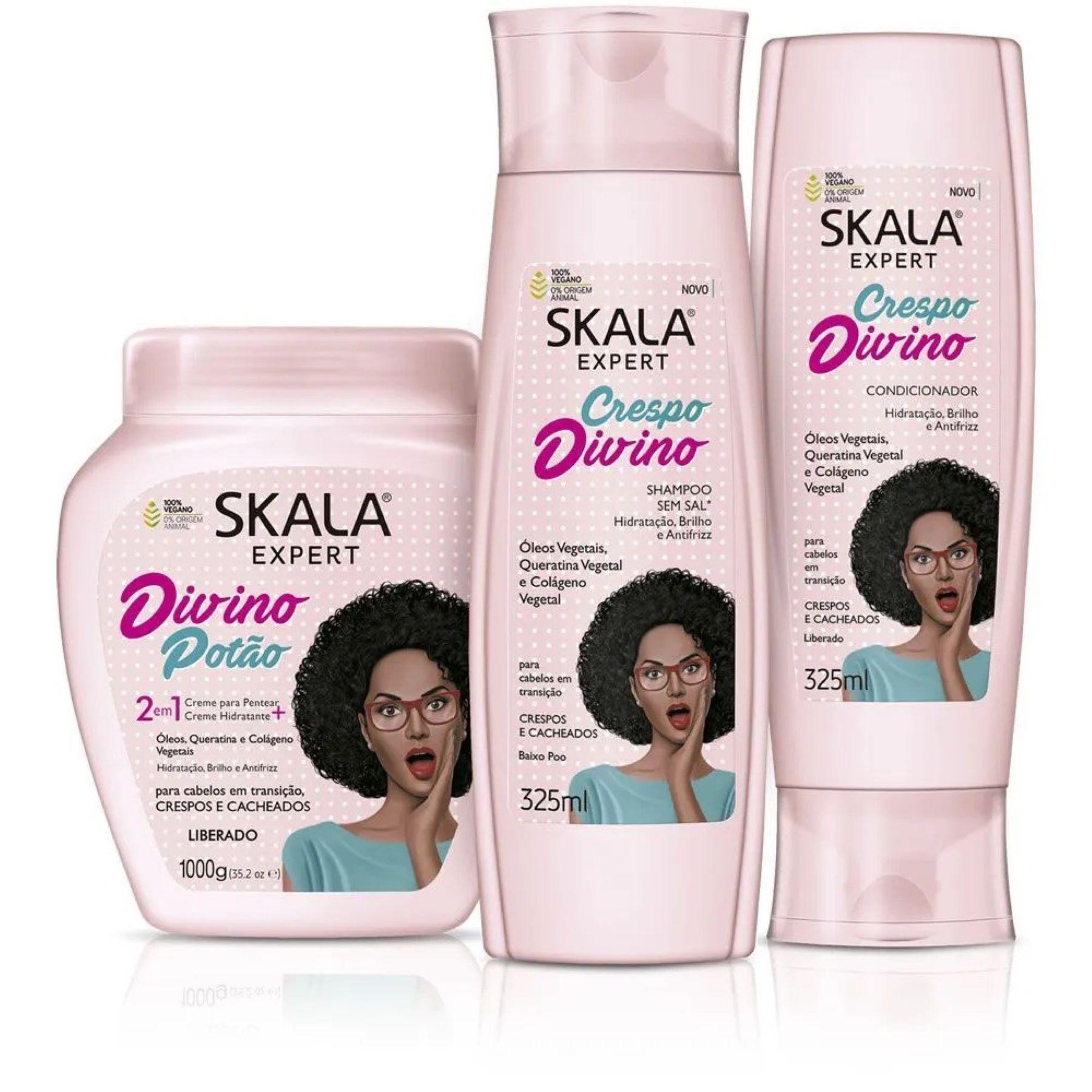 KIT SHAMPOO Y ACOND CRESPO DIVINO SKALA EXPERT 650ML-6