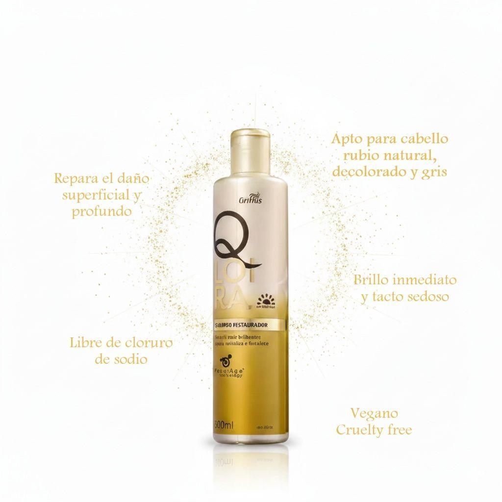 SHAMPOO Q Loira RESTAURADOR 300ML GRIFFUS-2